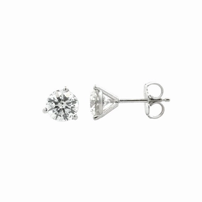 1.43cttw Round Diamonds in Three Prong Martini Earrings Lightweight product Sturdy Creation