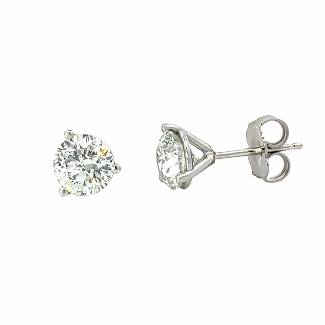 1.62cttw Round Diamonds in Earrings Attractive Option Holiday Piece