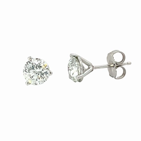1.62cttw Round Diamonds in Earrings Attractive Option Holiday Piece