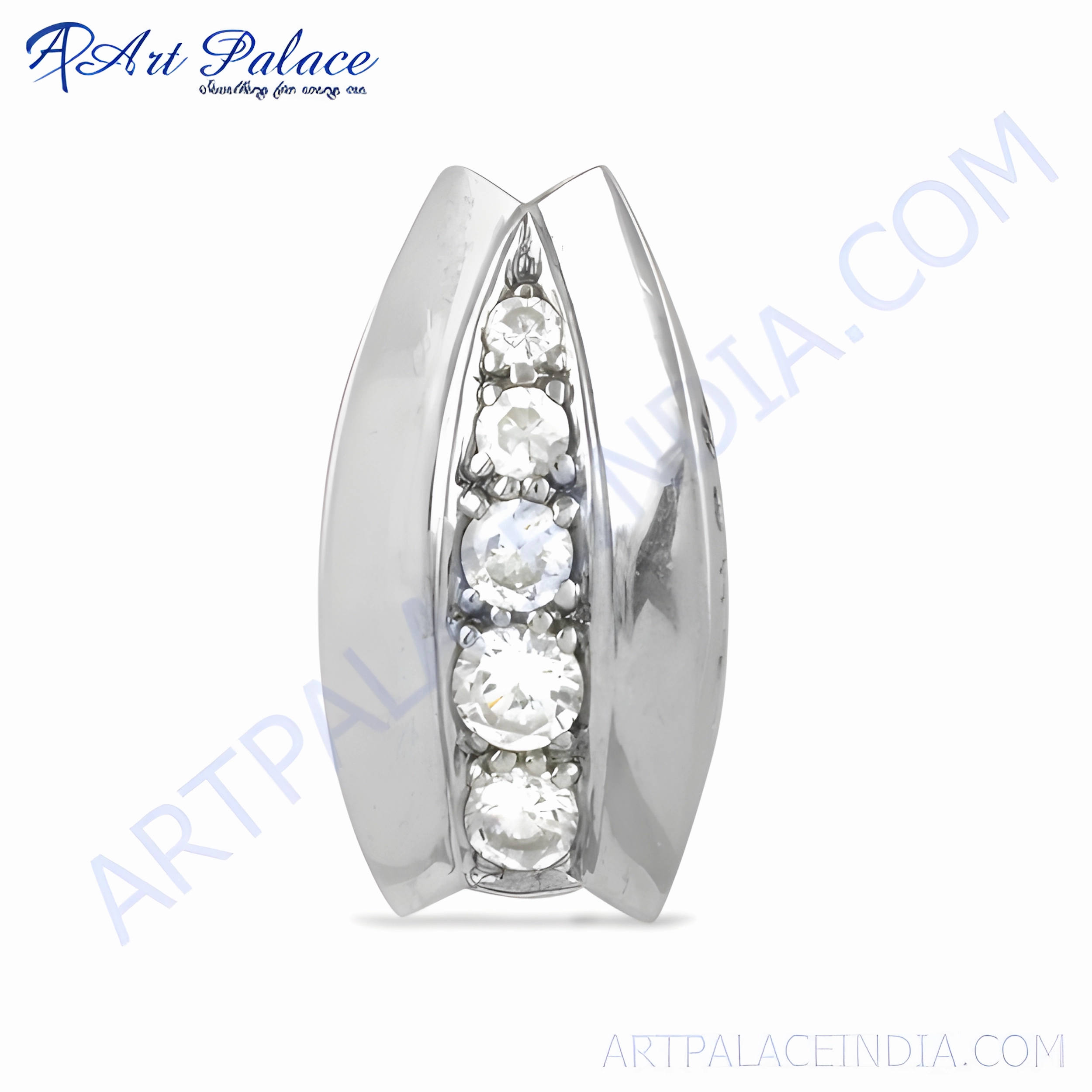 Special Occasion Item Thoughtful Adornment 925 Silver Cubic Zirconia Pendant - Fashion Accessories