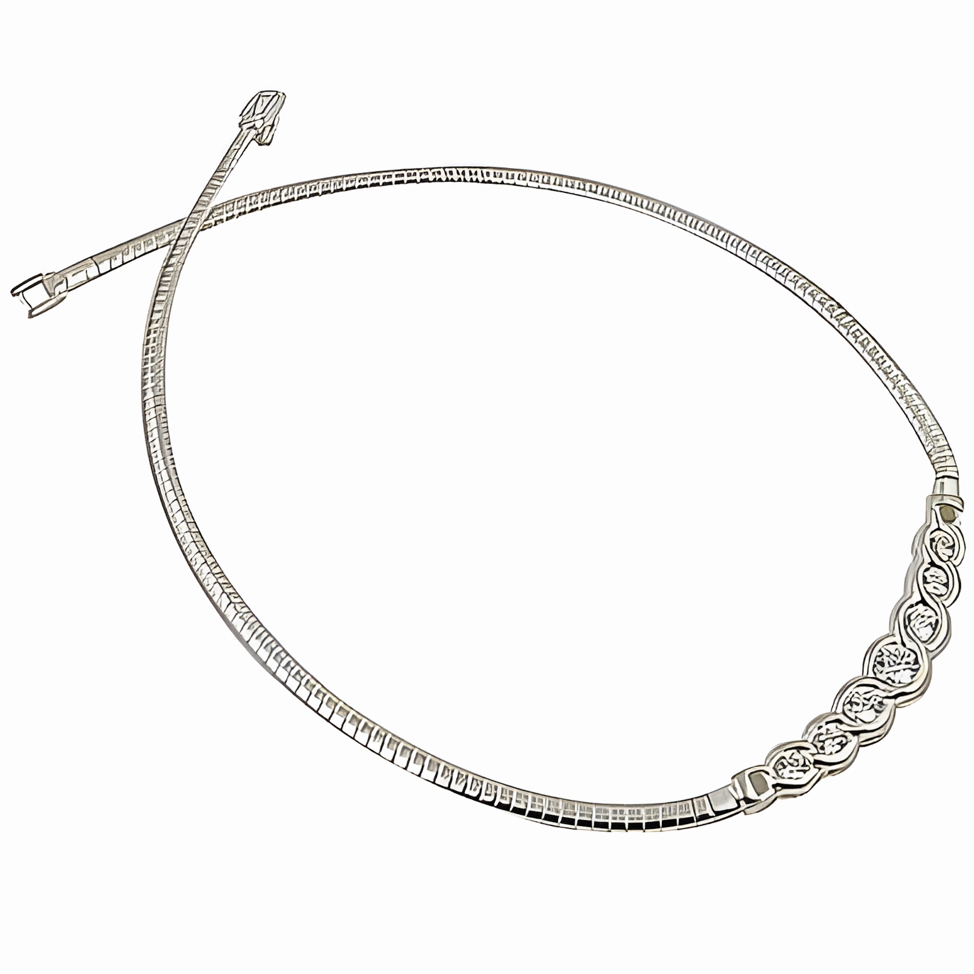 925 Sterling Silver Leaf Style Cubic Zirconia Gemstone Necklace - Adorable CZ Jewelry Thoughtful Adornment