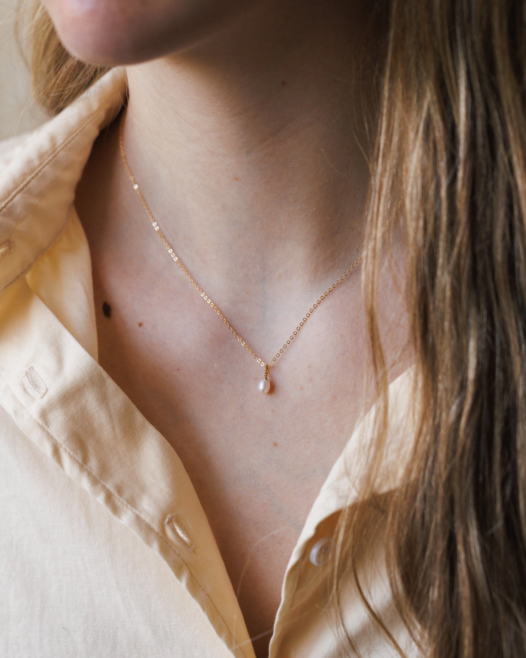 Baby Pearl Charm For Couple