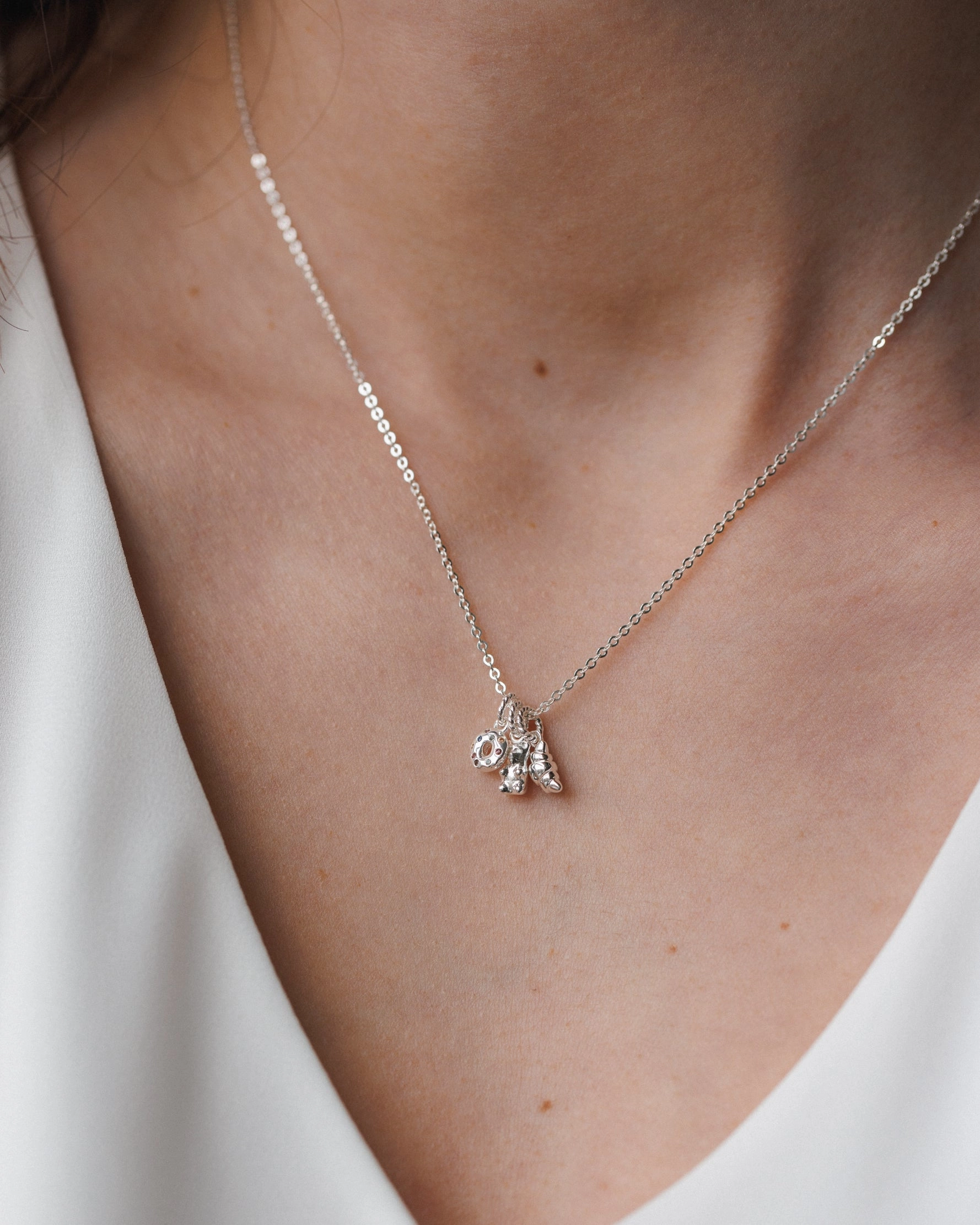 High-End Accessory Sprinkled Donut Charm