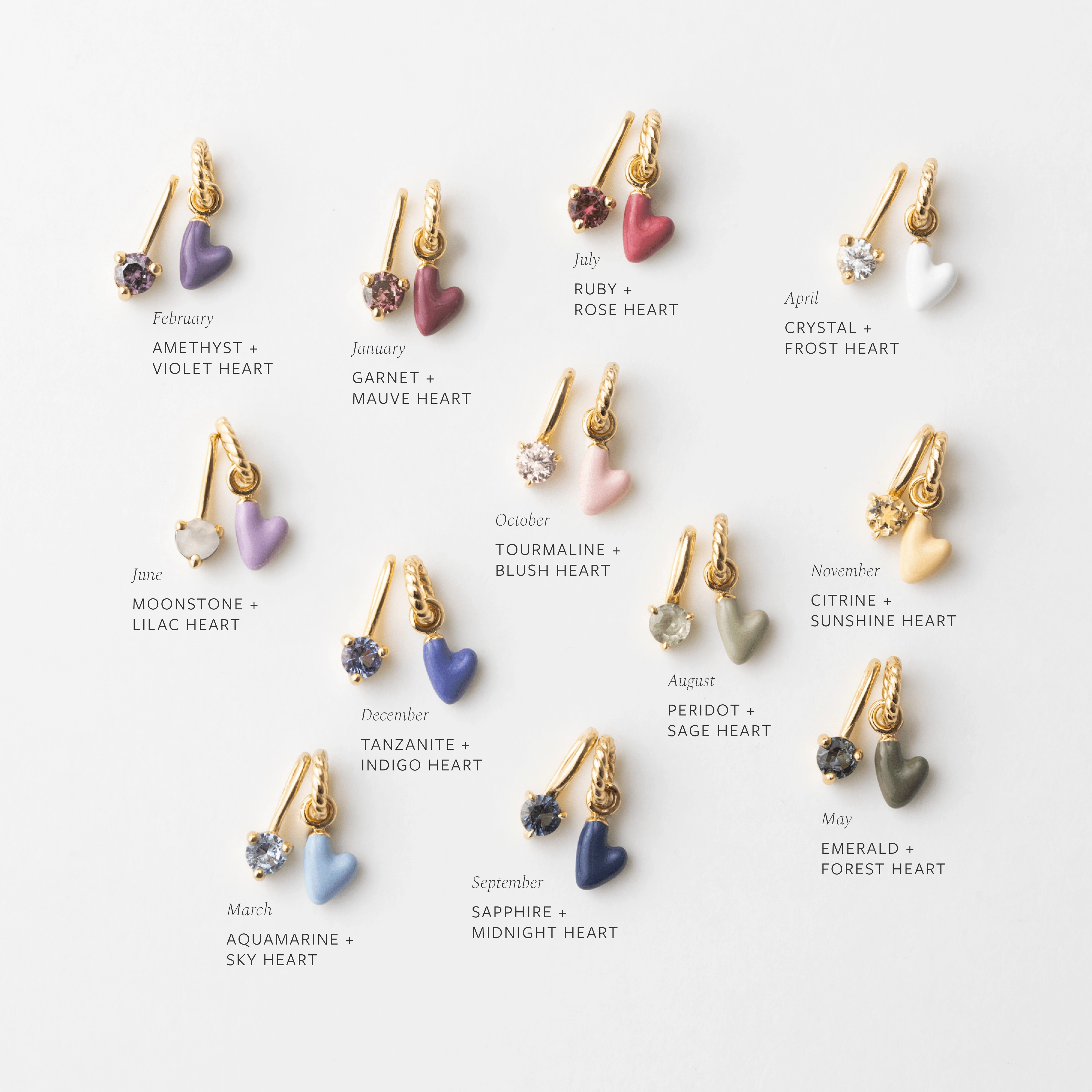 Aura Birthday Necklace Exquisite Adornment Colorful Design Jewelry