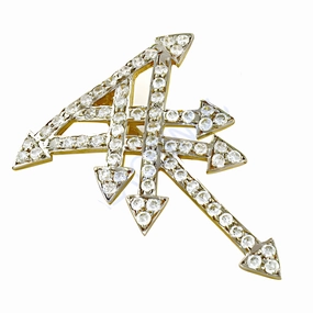 Stylish Cubic Zirconia Silver Pendant - Fancy CZ Gemstone Design Custom Style Exclusive Gift