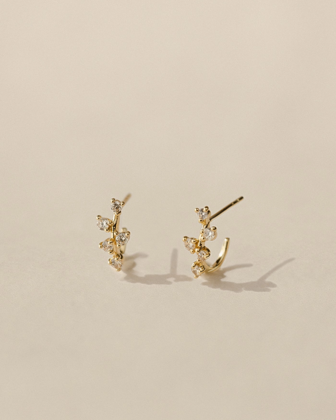 Dewdrop Hoops Graceful Choice Glittering Choice