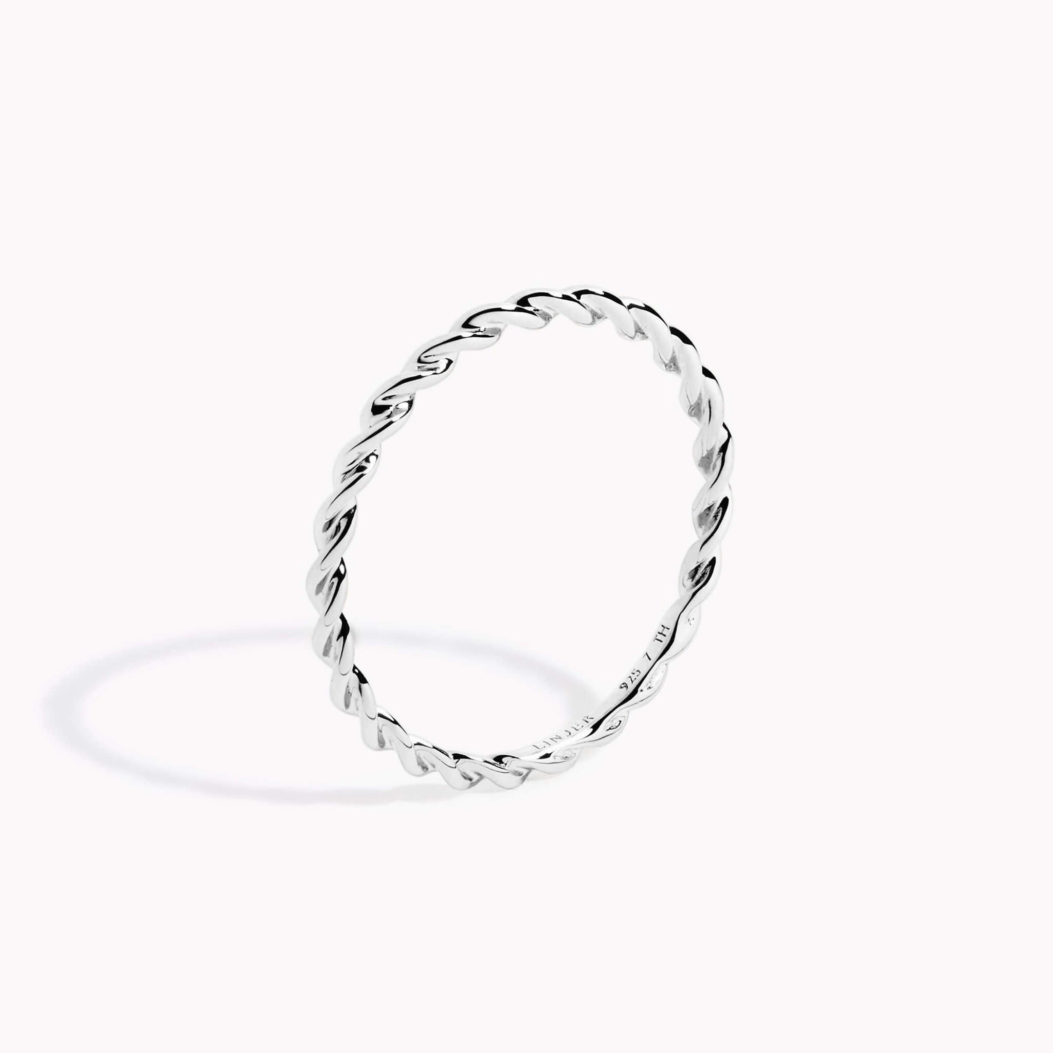 Twist Ring Silver - Dagmar Timeless Contour