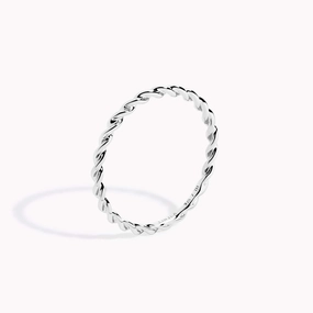 Twist Ring Silver - Dagmar Timeless Contour
