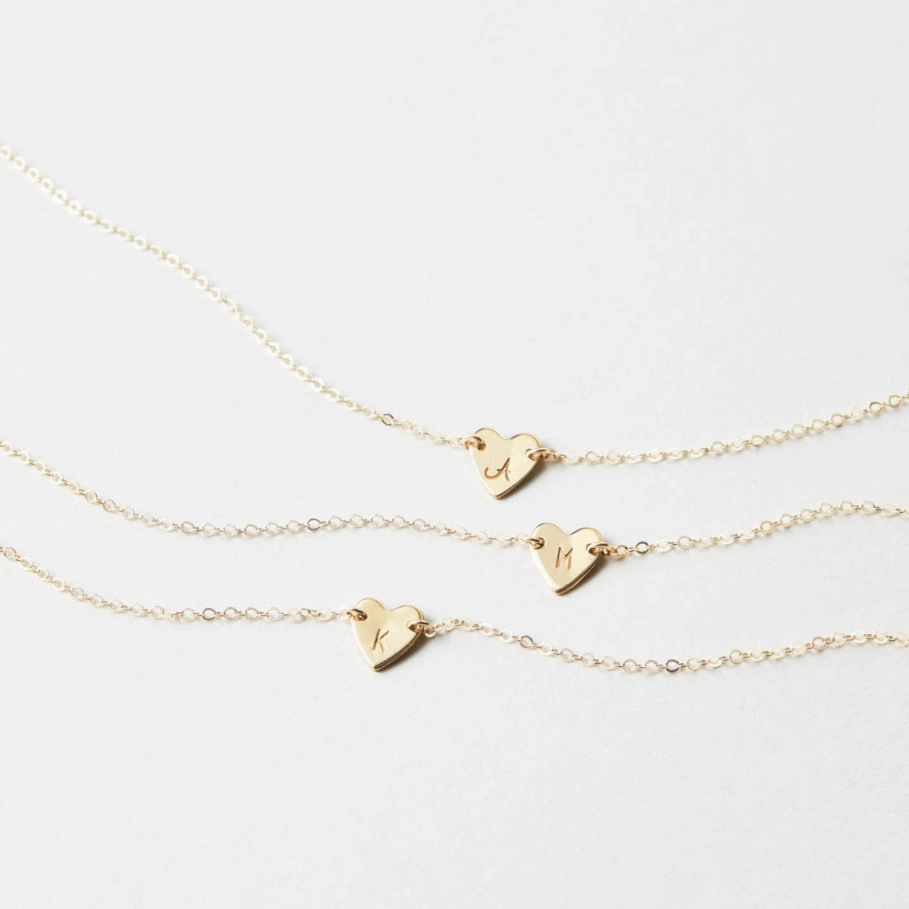 Anniversary Detail Frankie Heart Necklace