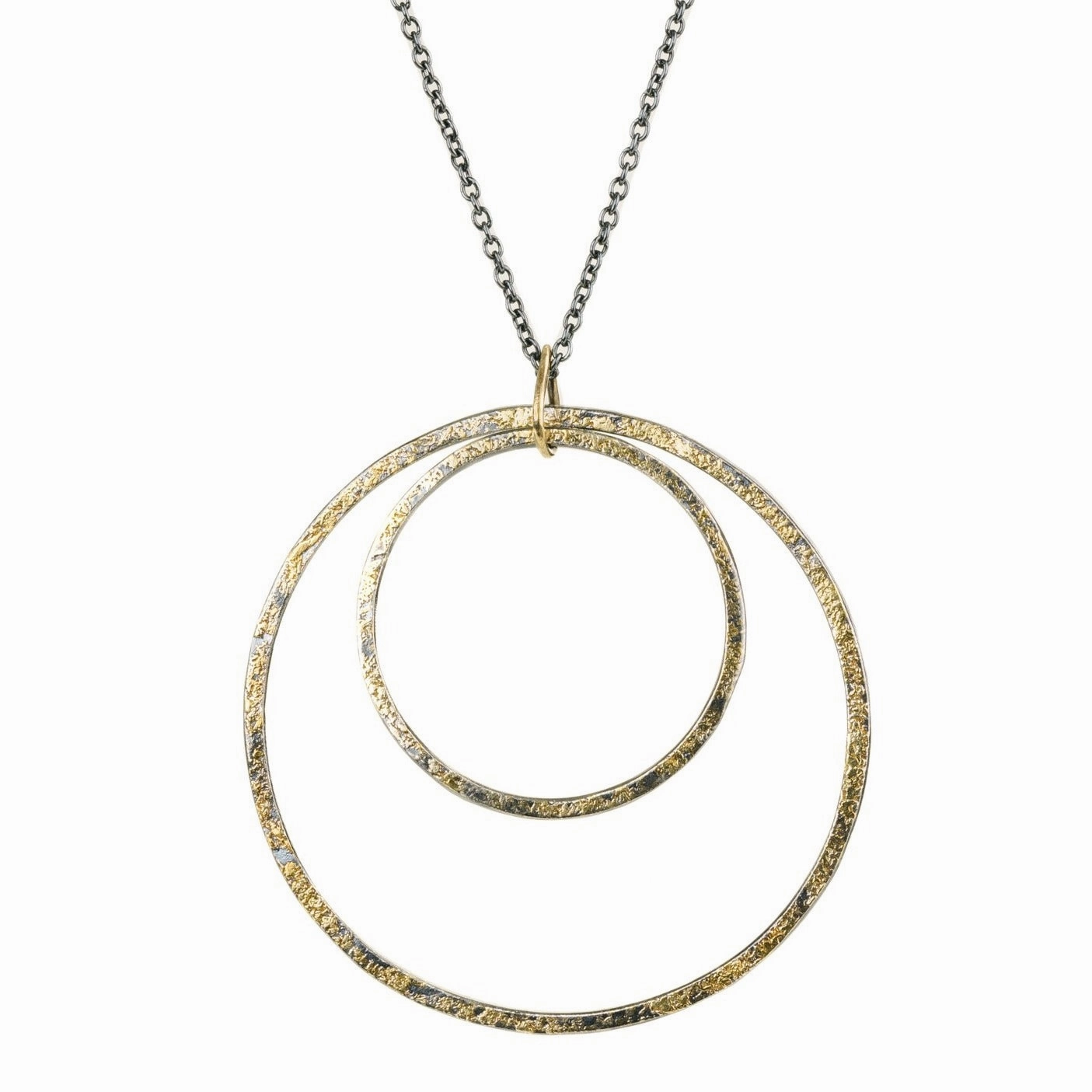 Orbit Necklace Crisp Finish Sophisticated Jewelry