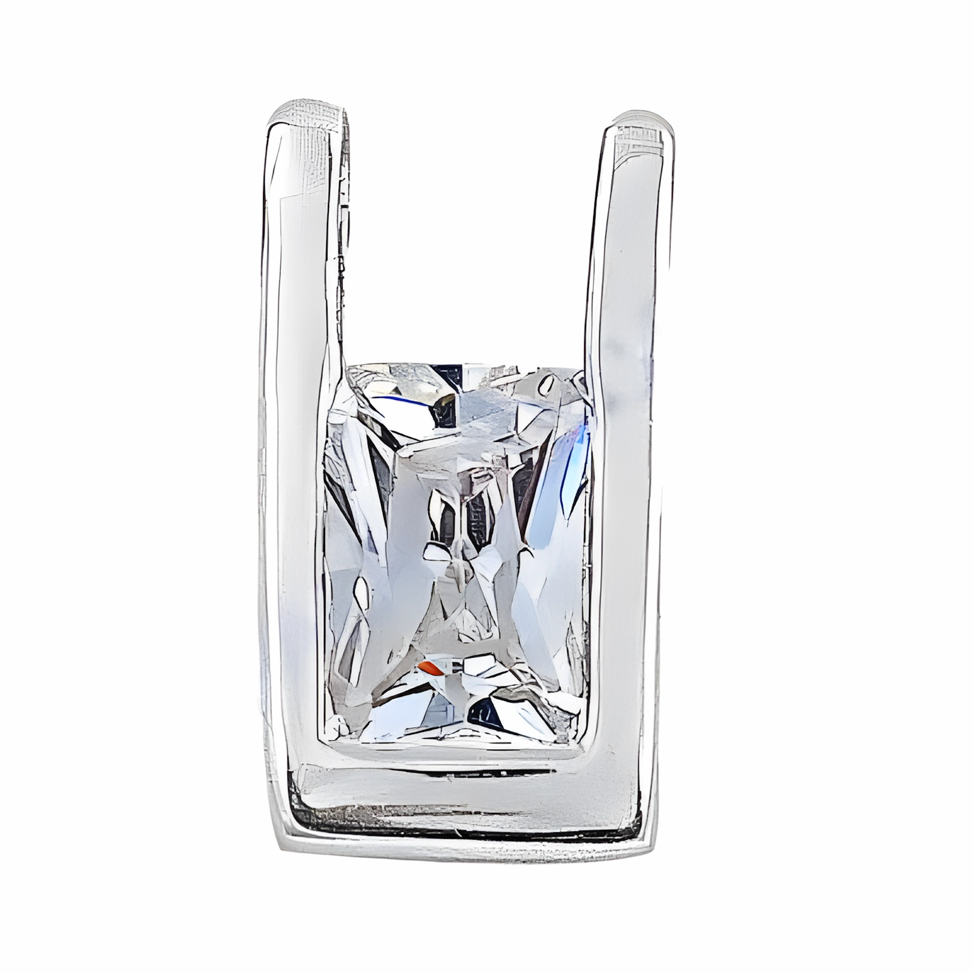 New Fashion Arrival: Stunning Cubic Zirconia Silver Pendant Jewelry Formal Jewelry