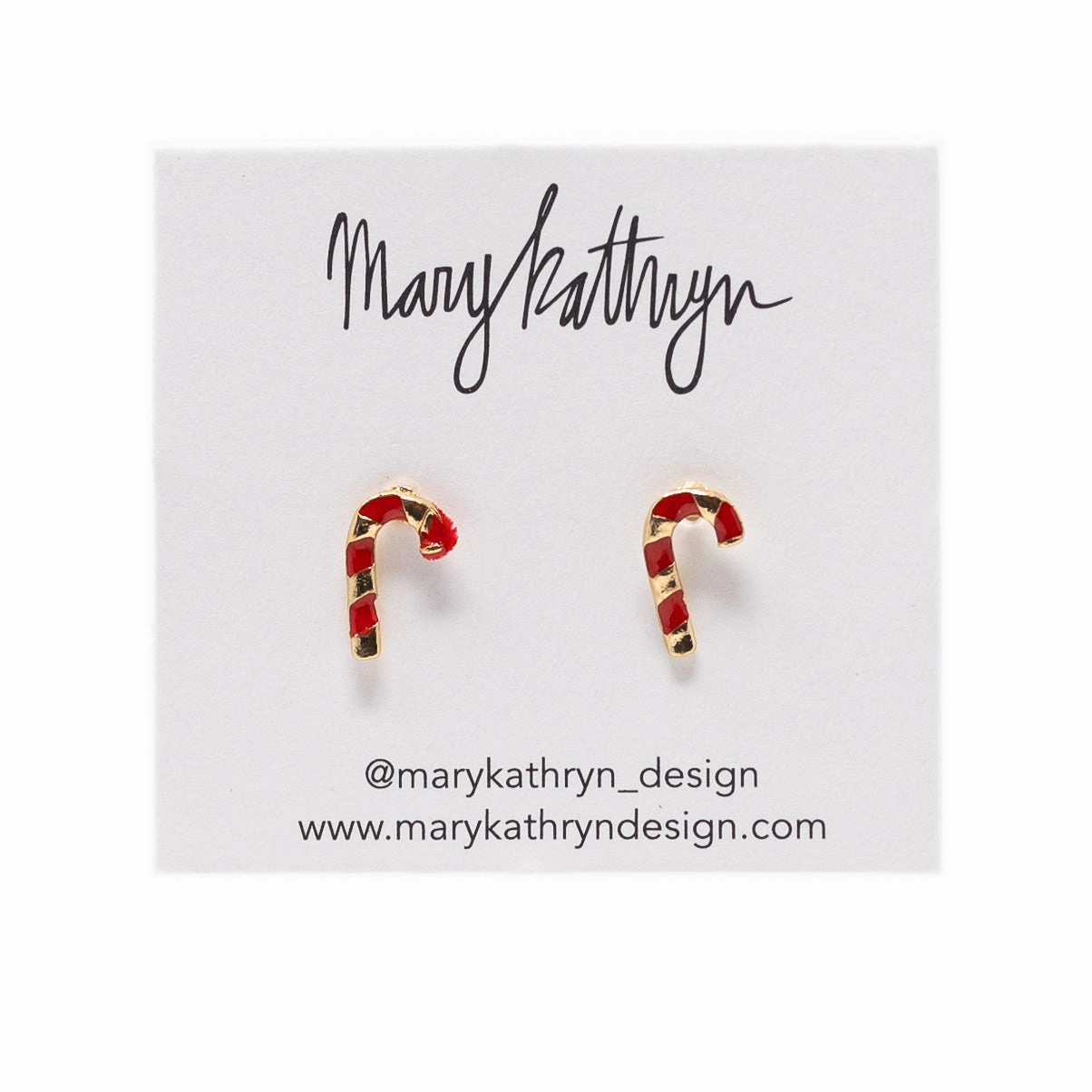Radiant Craft Candy Cane Lane Studs