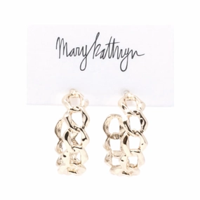 Subtle Vibe Chain Hoops