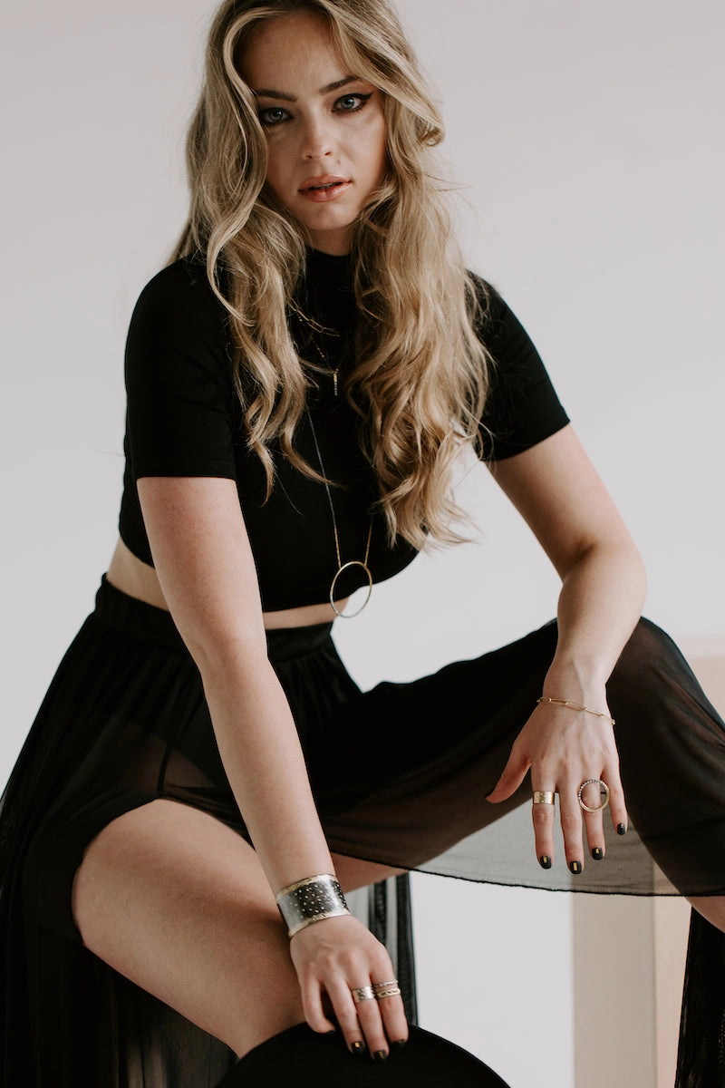 City Lights Cuff - 22k Gold, Oxidized Silver   Reclaimed Diamonds Wedding Ready