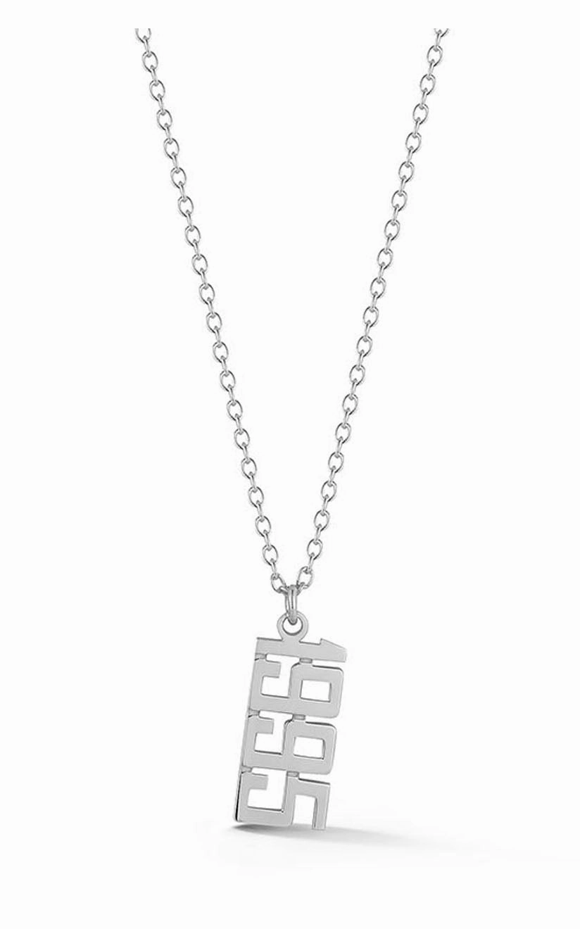 Year Nameplate Necklace Distinctive Jewelry Pieces