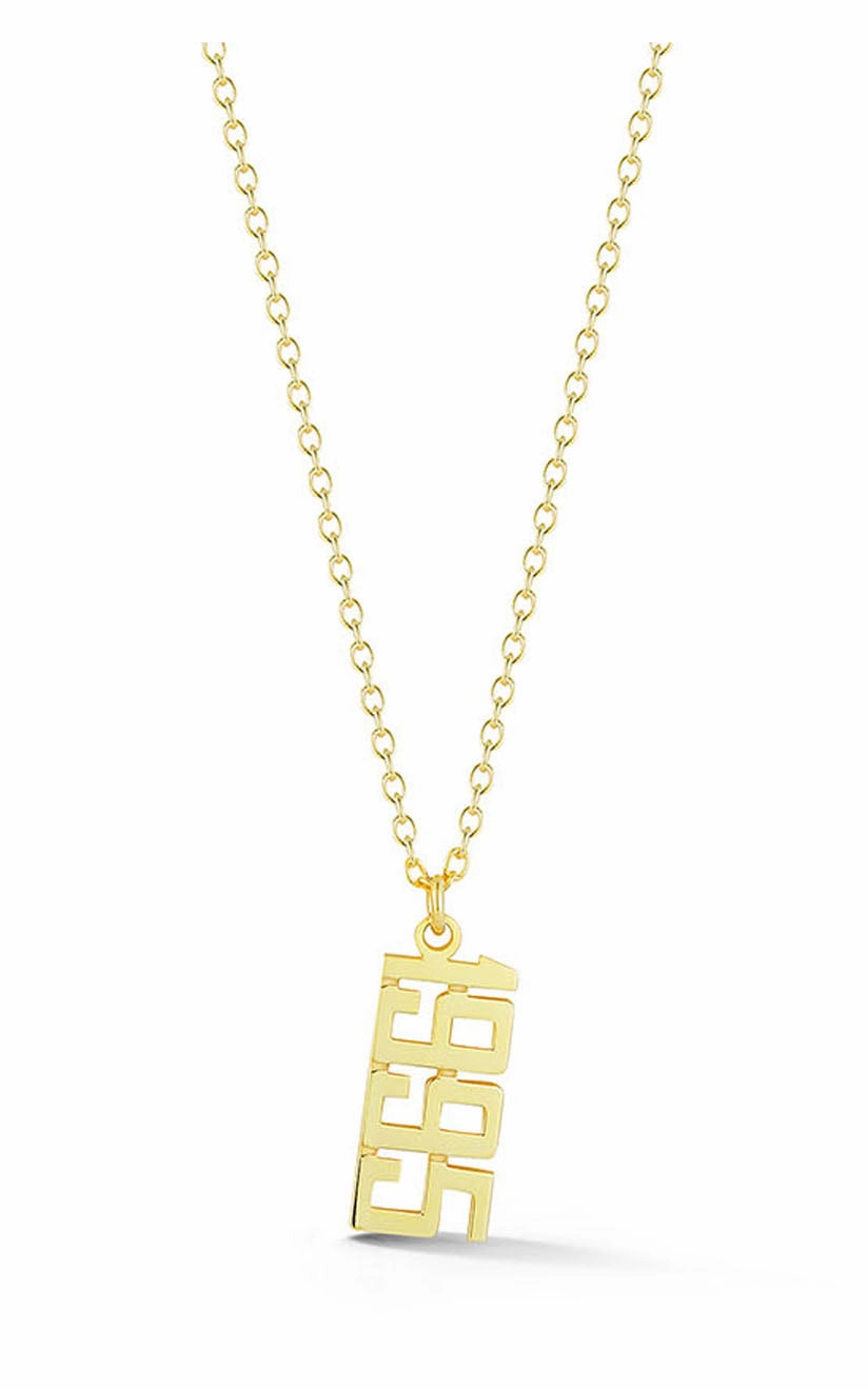 Year Nameplate Necklace Mood Piece Bright Radiance