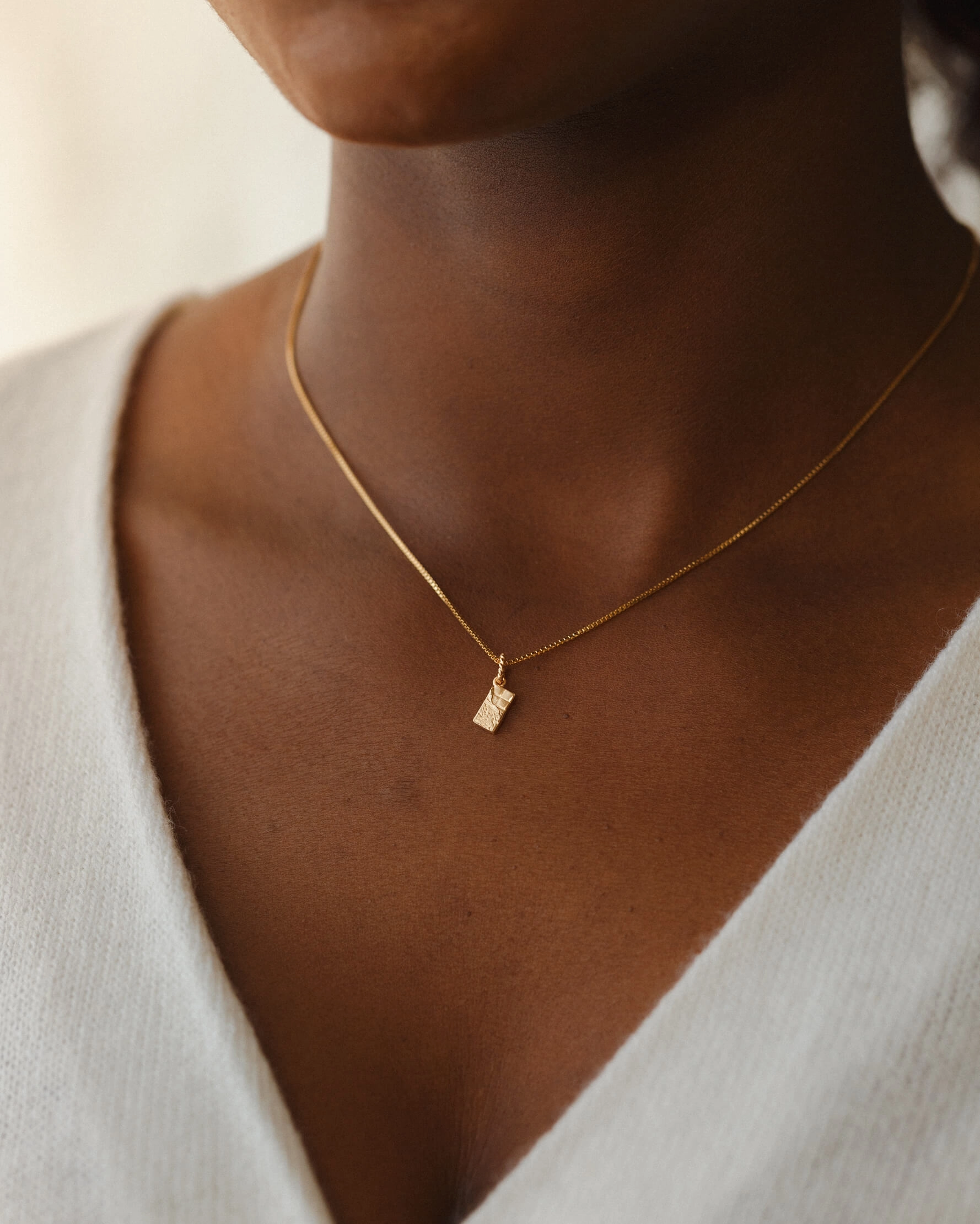 Chocolate Bar Charm Evening Look Magnificent Accessory