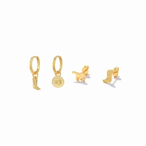 SMU COWGIRL GOLDEN SET Trendy Look