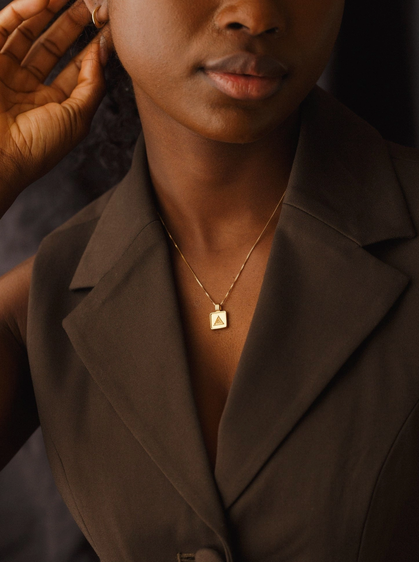 Festival Gift Beautiful Design Enneagram Type Six Necklace