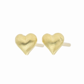 18k Golden Love Studs- 18k Gold Classic Pieces