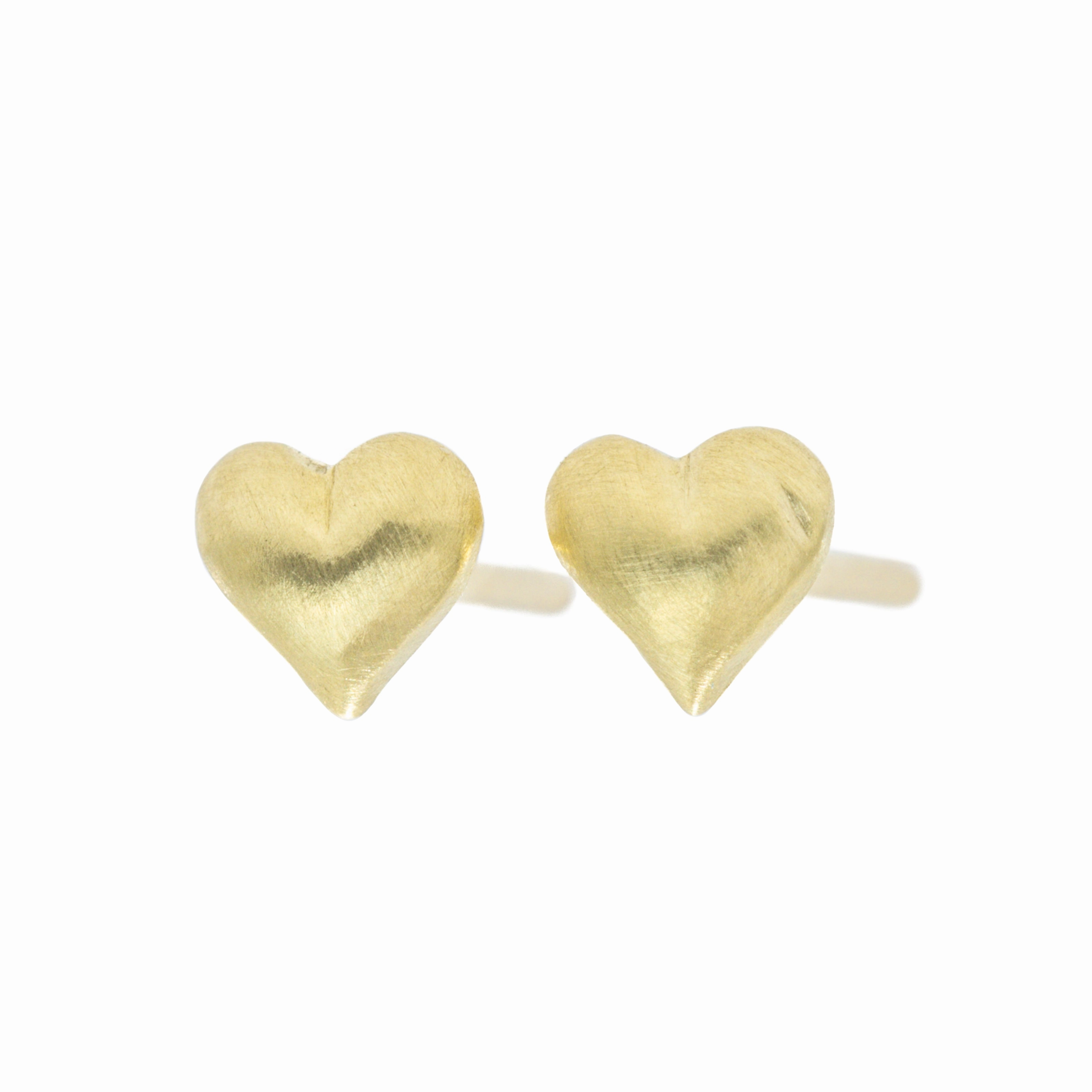 18k Golden Love Studs- 18k Gold Classic Pieces