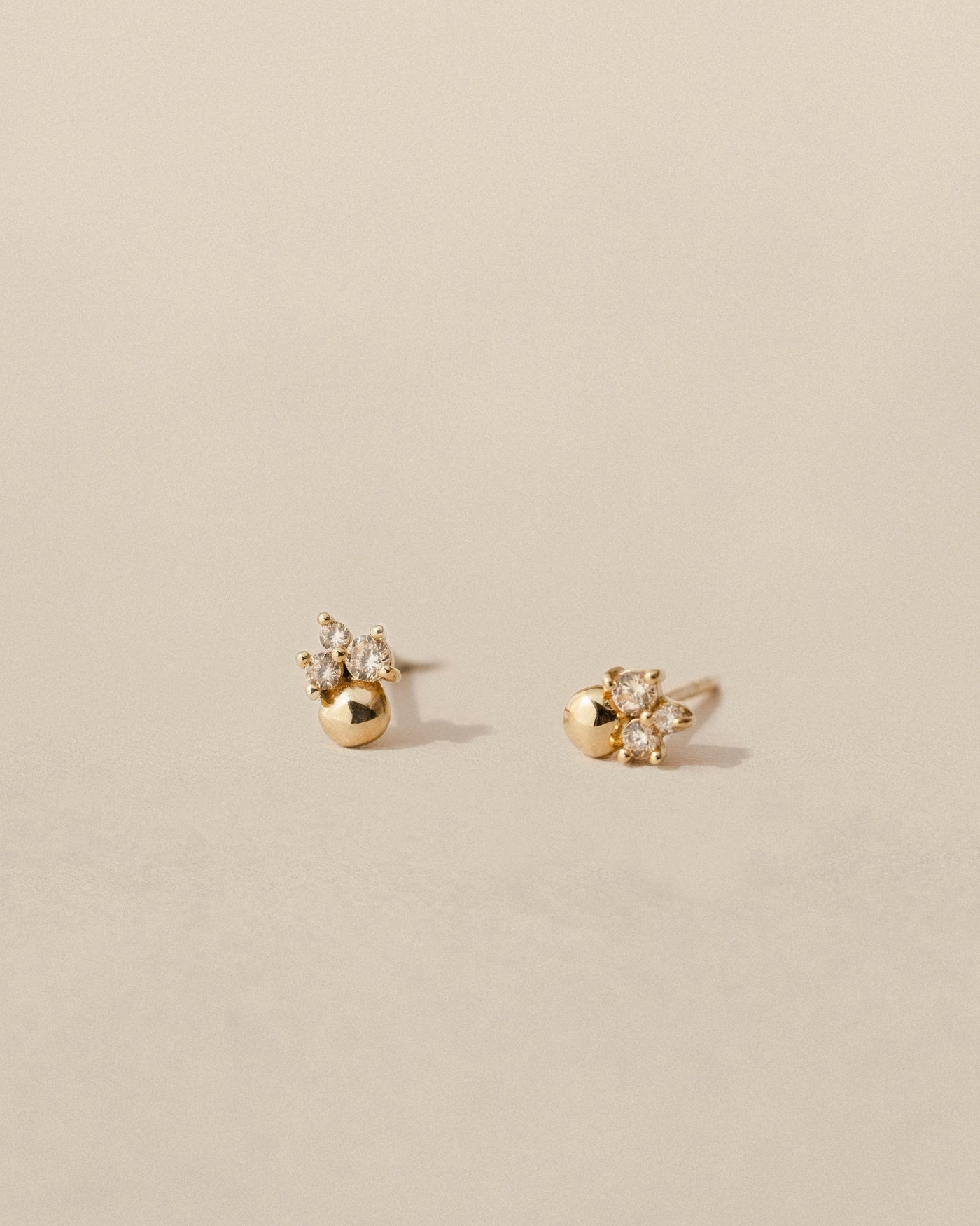 Unique Piece Dewdrop Studs