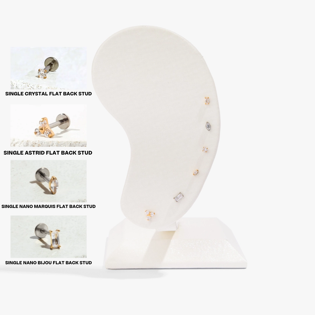 Delicate Vibe Bright Jewelry Flat Backs Bundle