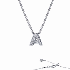 Letter A Pendant Necklace Trend Detail high-end design