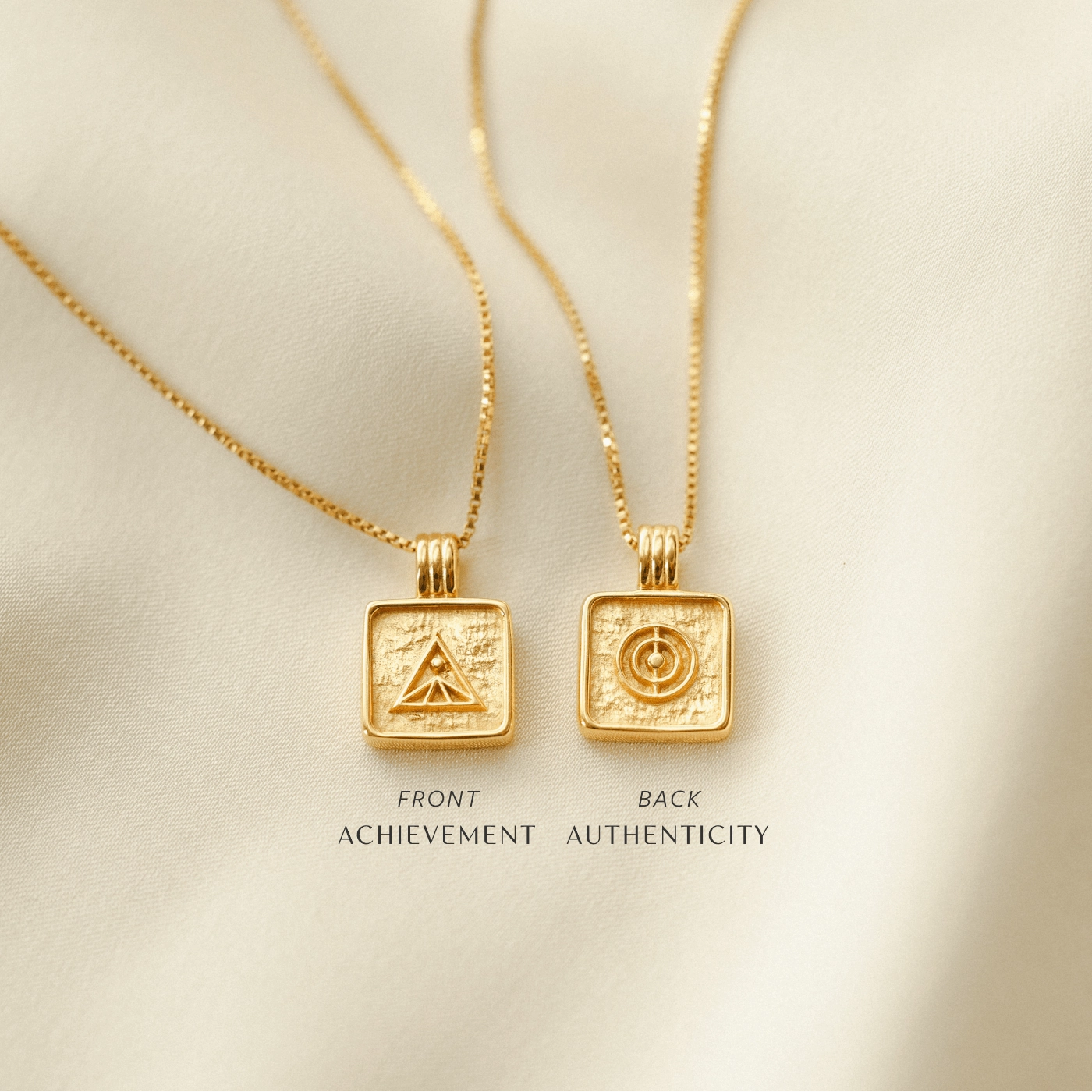 Enneagram Type Three Necklace Business Accent