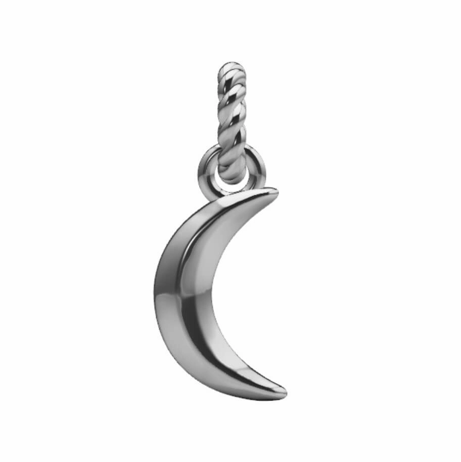 Boho Style Crescent Moon Charm
