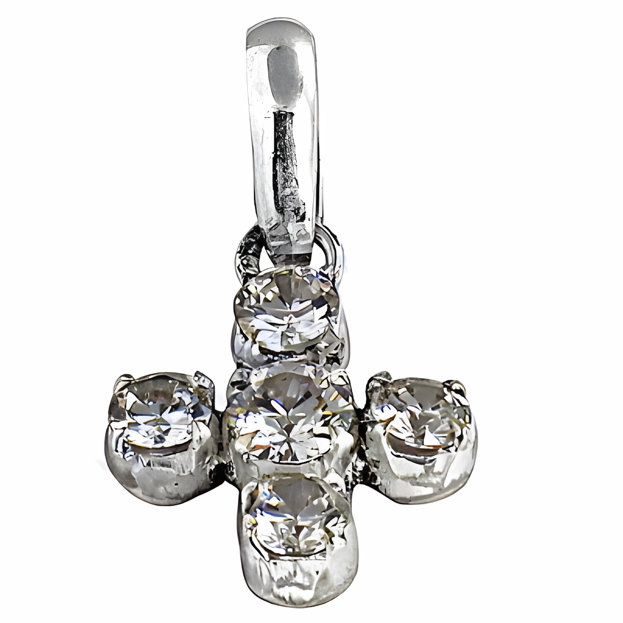 Nature Accent Cubic Zirconia 925 Sterling Silver Pendant Jewelry - Elegant & Affordable