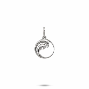 Splendid Accessory Party Ready Nalu Pendant / Charm in Sterling Silver - 12mm