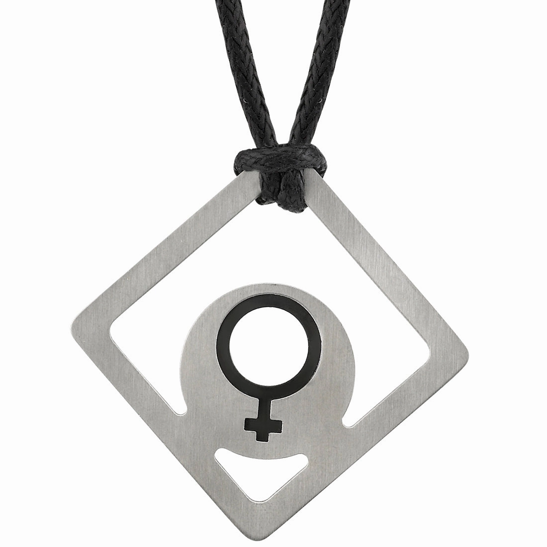 Stainless Steel Star of Venus Pendant Protective Adornment