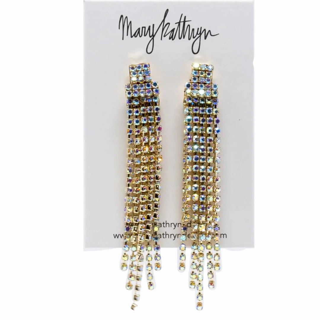 Pure Highlight Modern Appeal Iridescent Dangles