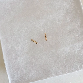 Dasher Studs Glittery Accent