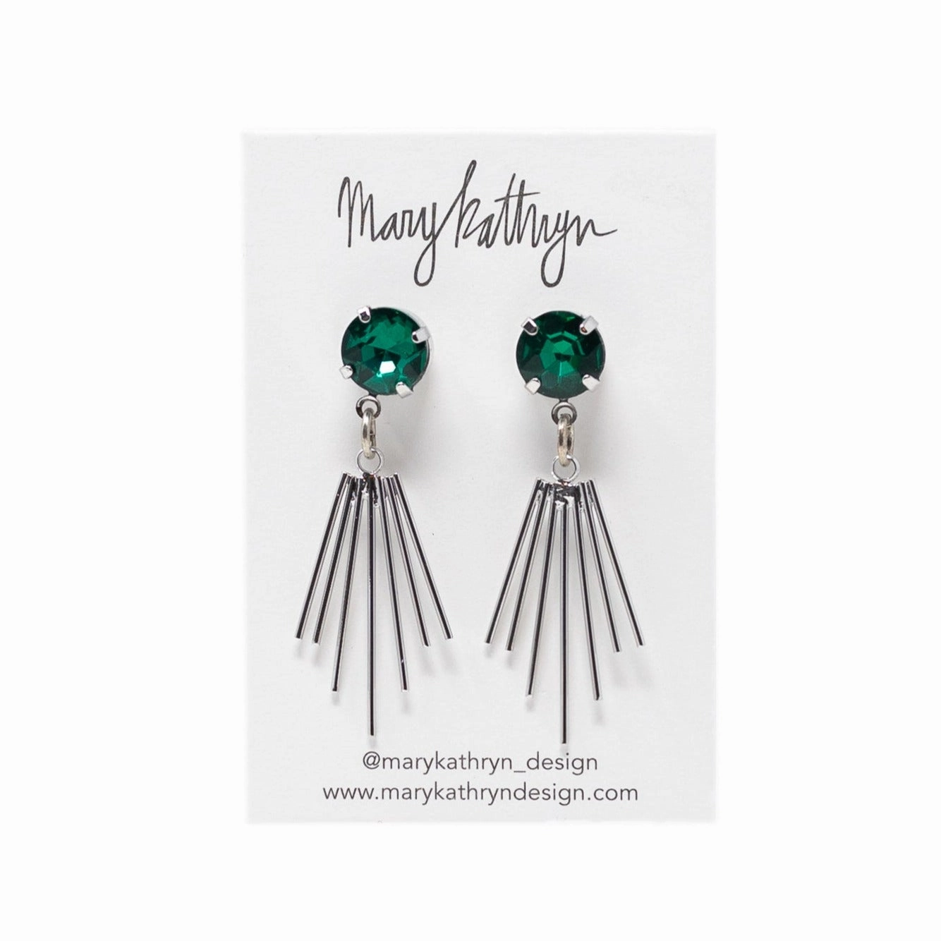 Green Cleopatra Earrings Luxury Vibe Ethereal Detail