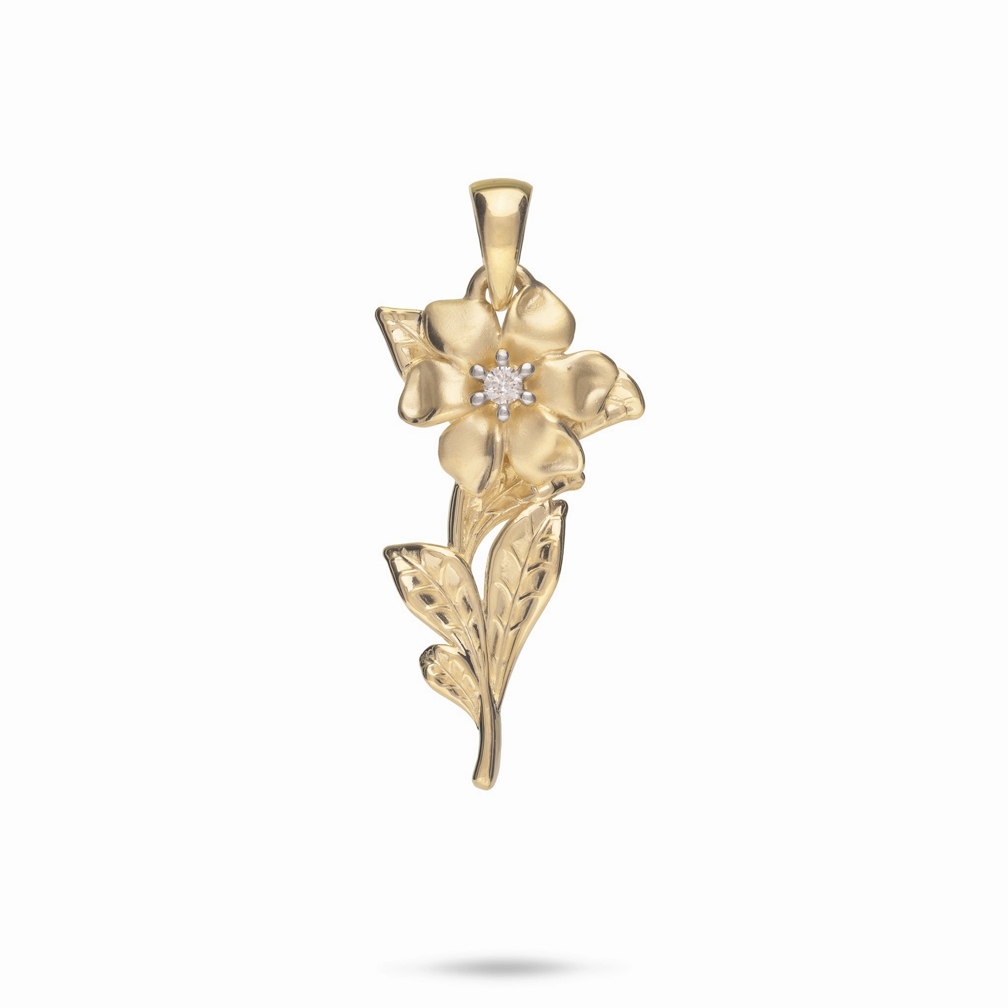 N????? Pendant in Gold with Diamond - 27mm Coordinating Jewelry For Husband