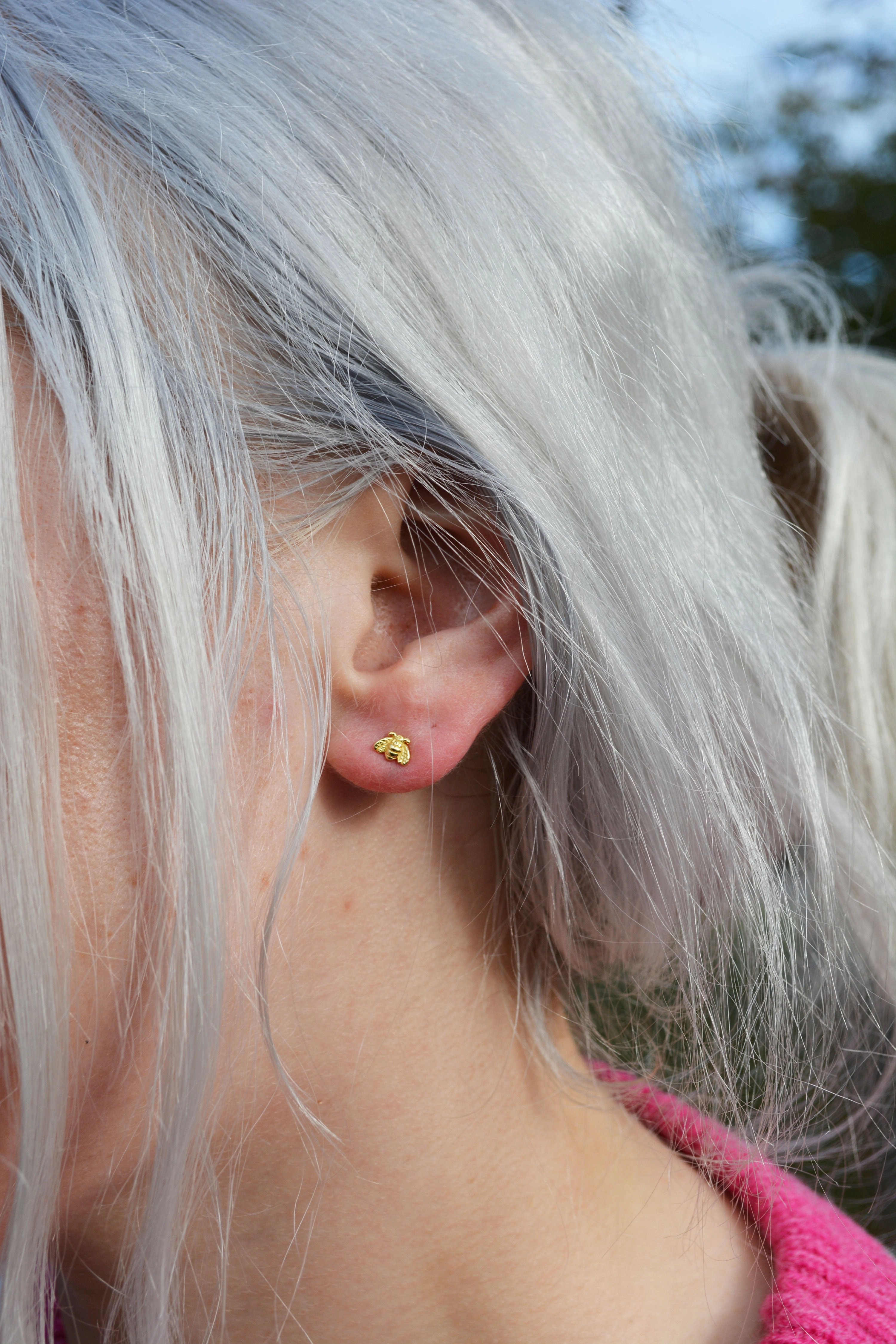 Mini Bumble Bee Studs Fashion Pulse