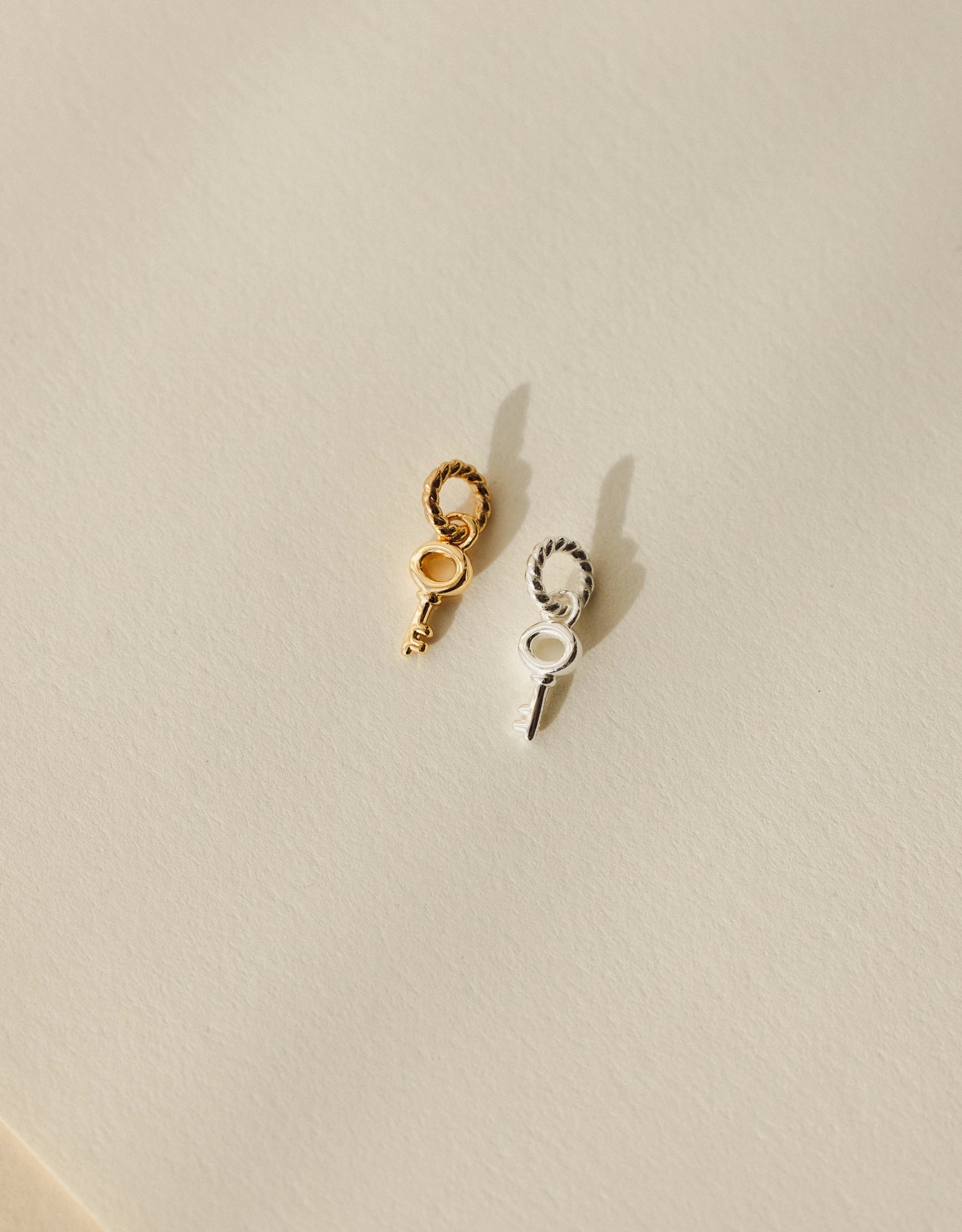 Skeleton Key Charm Youthful Spirit