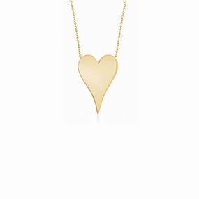 Pointy Heart Necklace Great Item Machine Made Adornment
