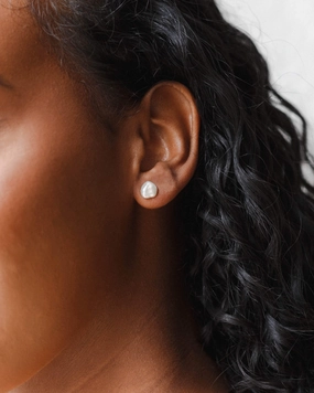 Baroque Pearl Studs High-Quality Selection Elegant Selection