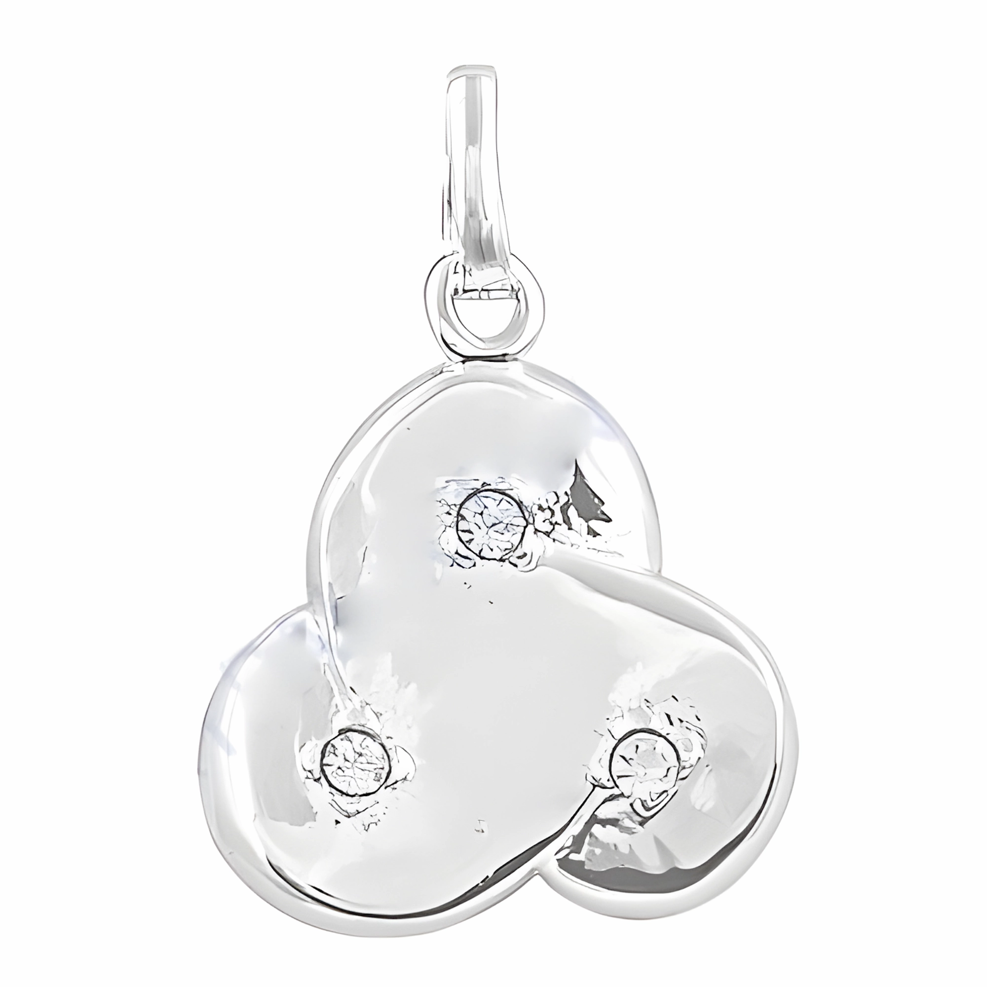 Elegant Silver CZ Gemstone Jewelry for Casual Occasions Statement Accent Stunning Present