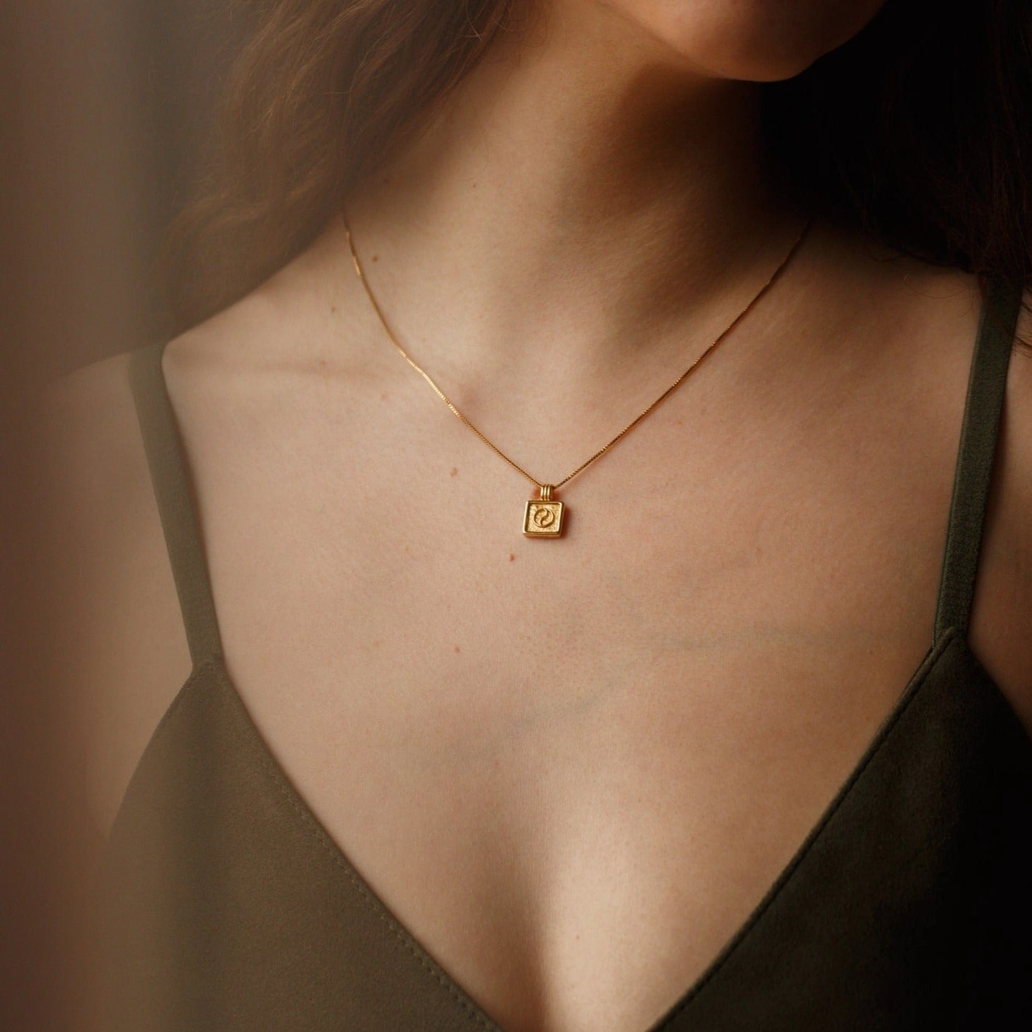 Enneagram Type Nine Necklace Jeweled Adornment