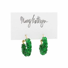 Evergreen Glitter Hoops Smooth Fit youth appeal