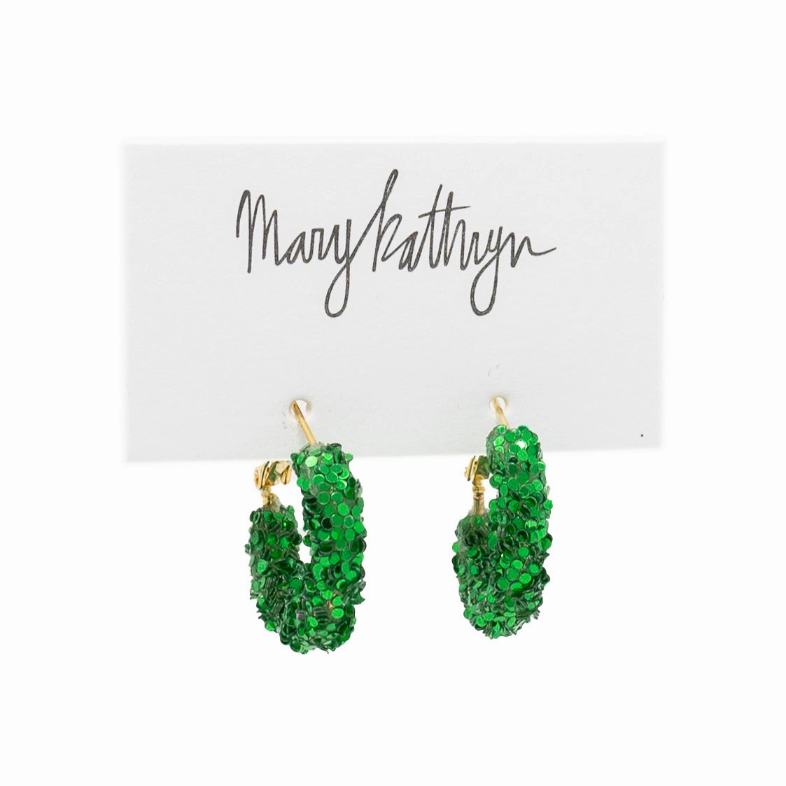 Evergreen Glitter Hoops Smooth Fit youth appeal