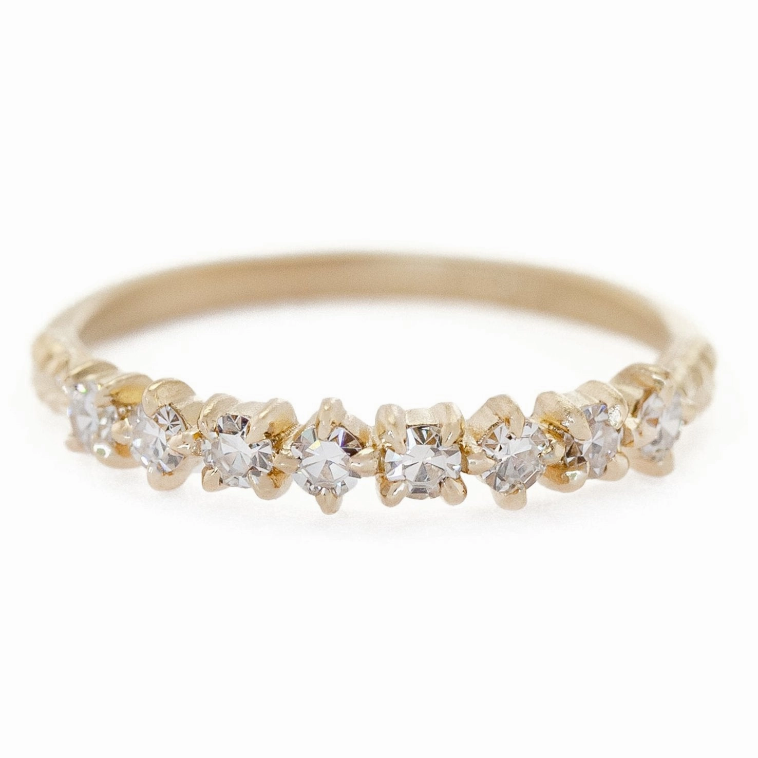 Evergreen Single Mixie Band - l8k Yellow Gold,   Diamonds (.25 ctw) Charming Gifts