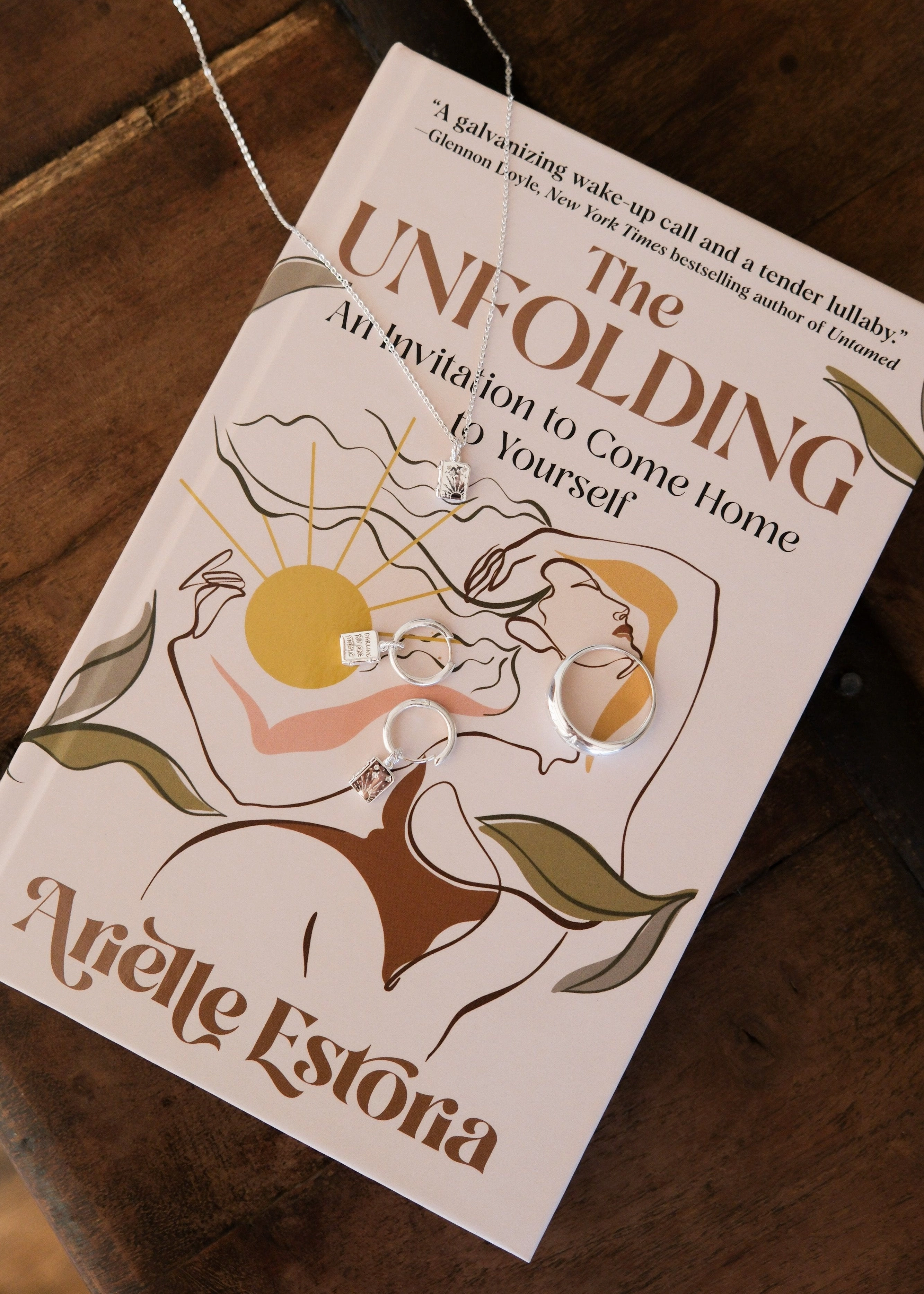 Creative Gift Collection Accessory Cosmic Unfolding Book Charm