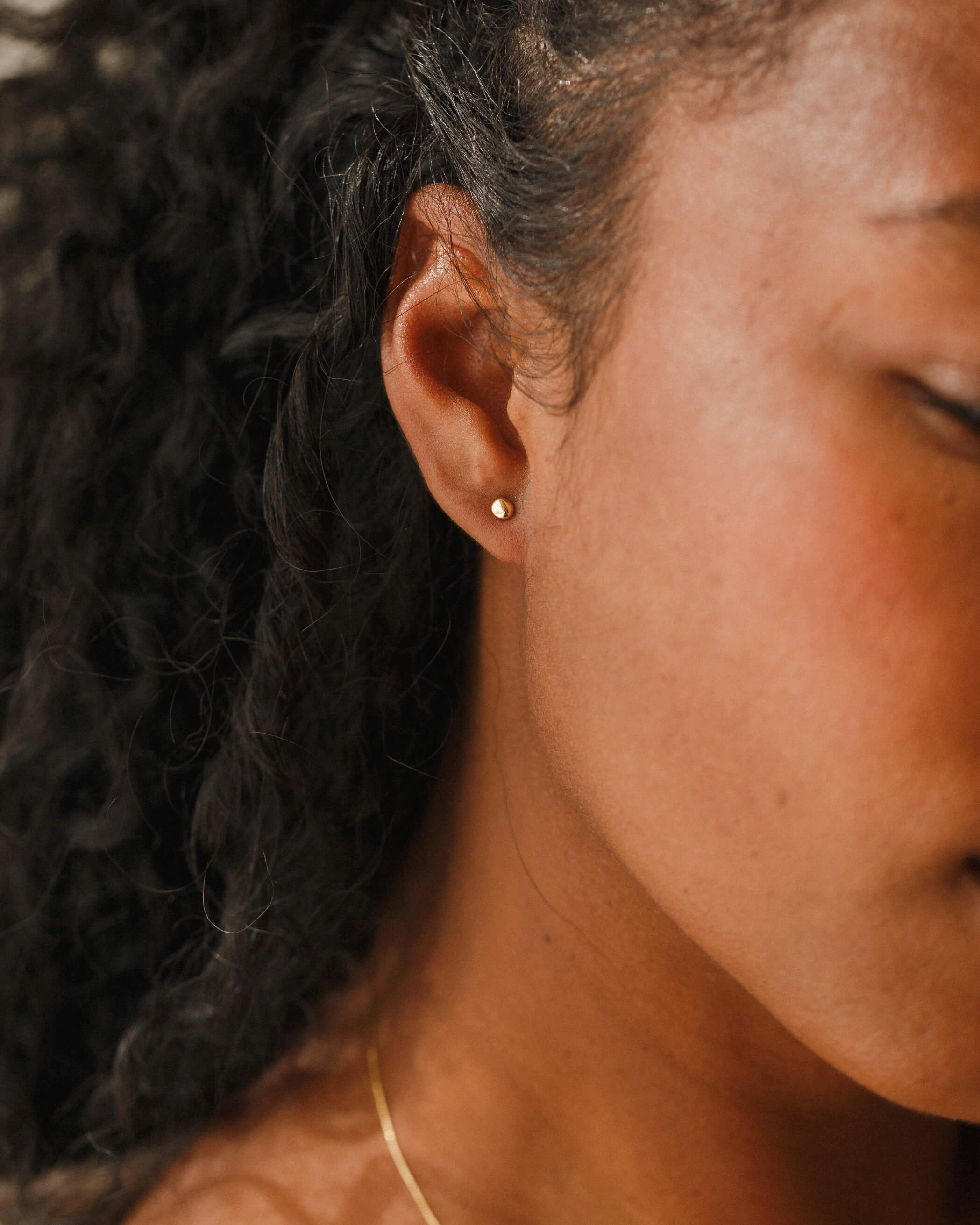 Tiny Pebble Studs Substantial Embellishment