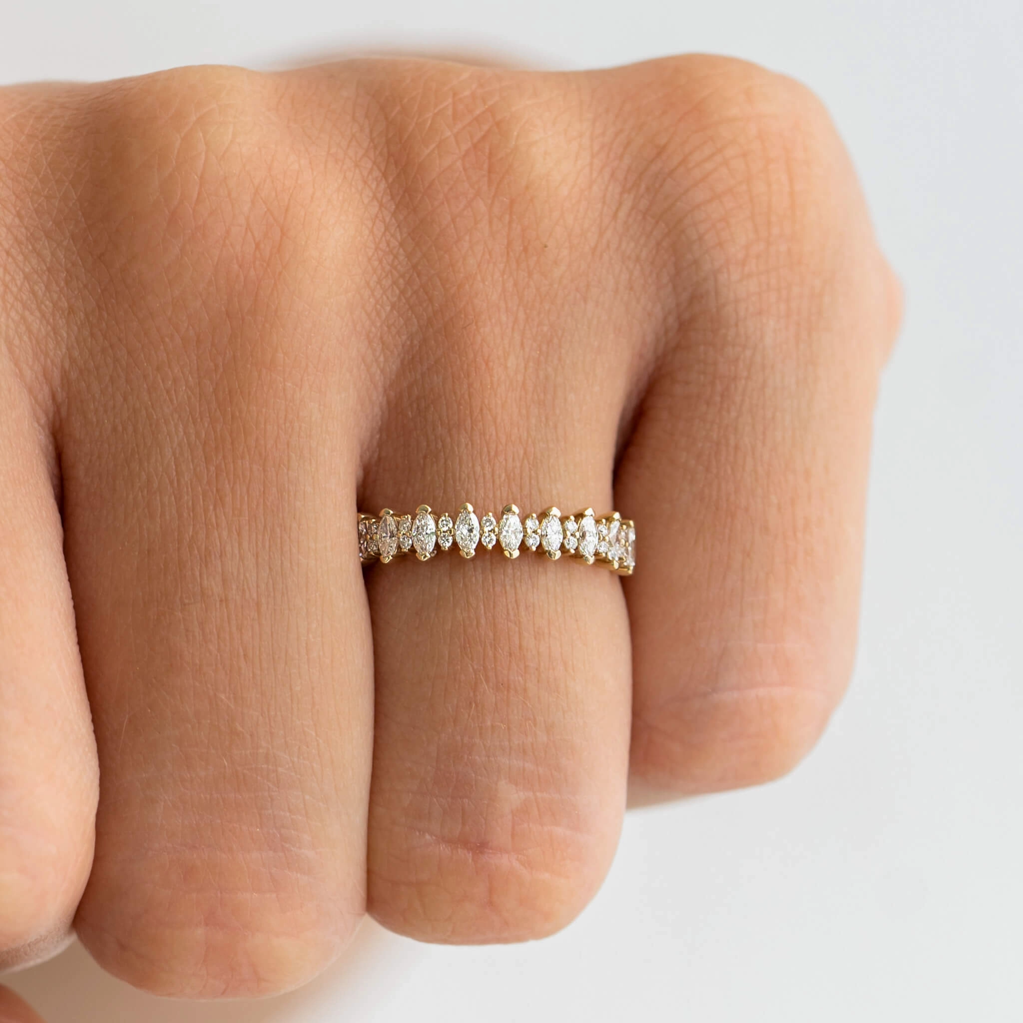 National Symbol Icicle Diamond Ring - Signe