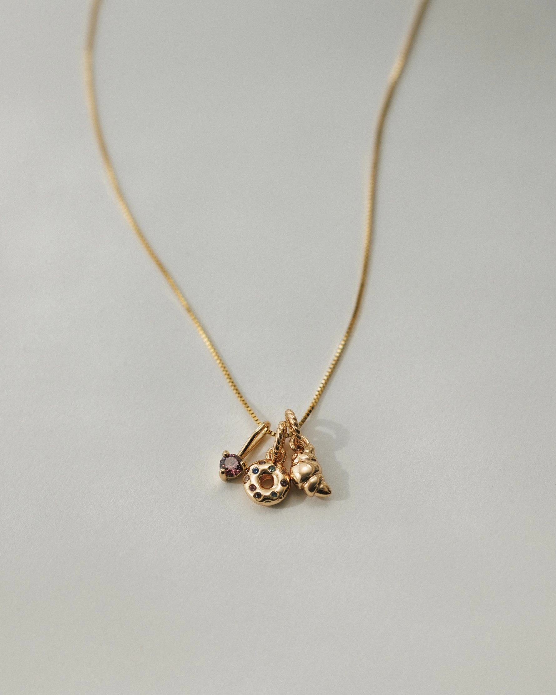 Croissant Charm Decorated Accessory Graceful Spirit